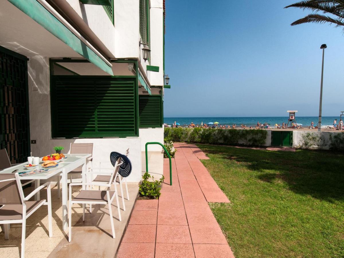 Beachfront Apartment Las Burras Fa03 Маспаломас Екстер'єр фото